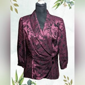 Alex Evenings - vintage purple blazer